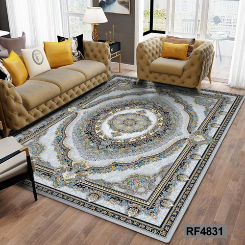 روفرشی طرح سنتی آبی آسمانی