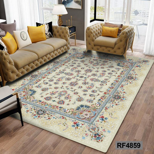 روفرشی طرح سنتی سبز و آبی