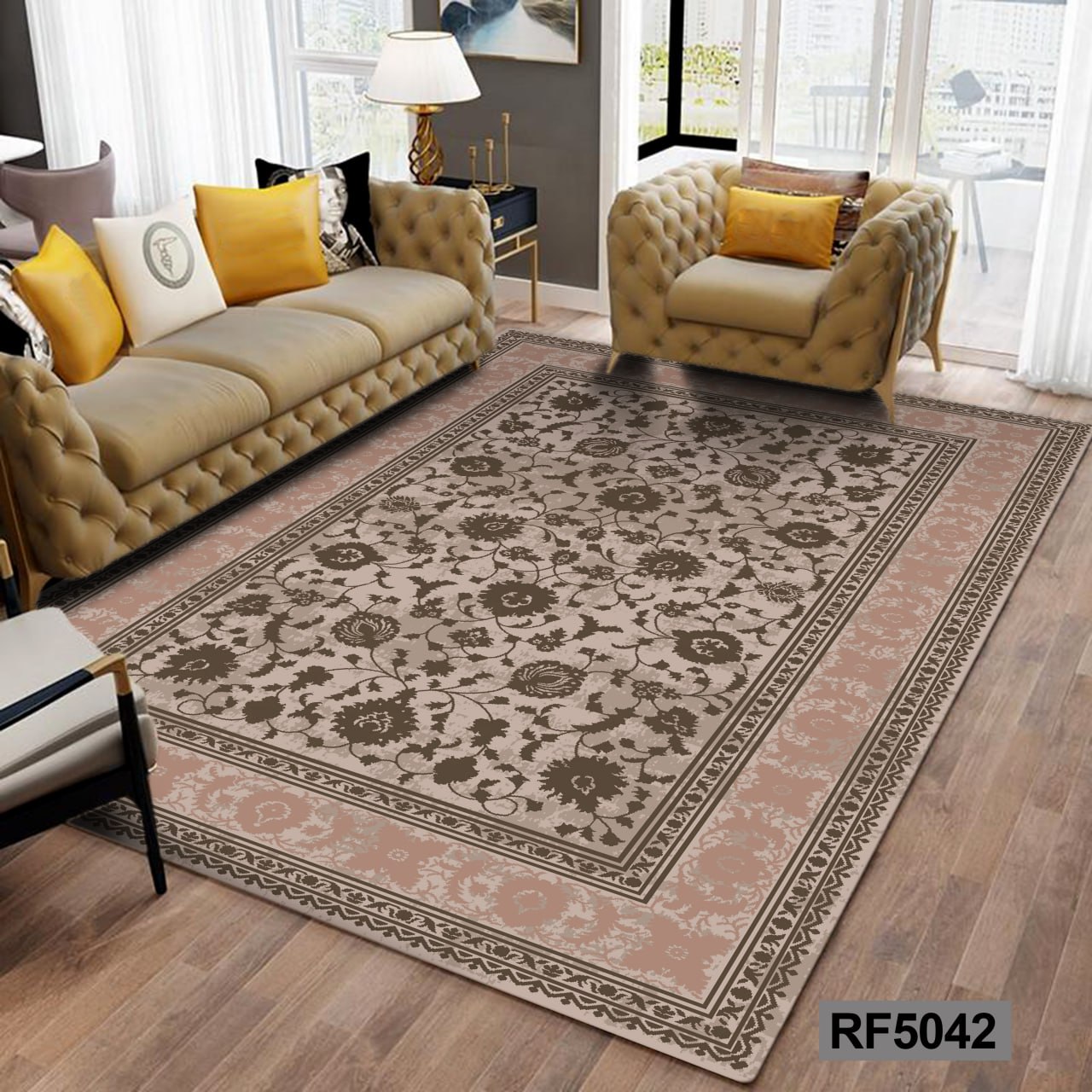 روفرشی طرح سنتی کرم