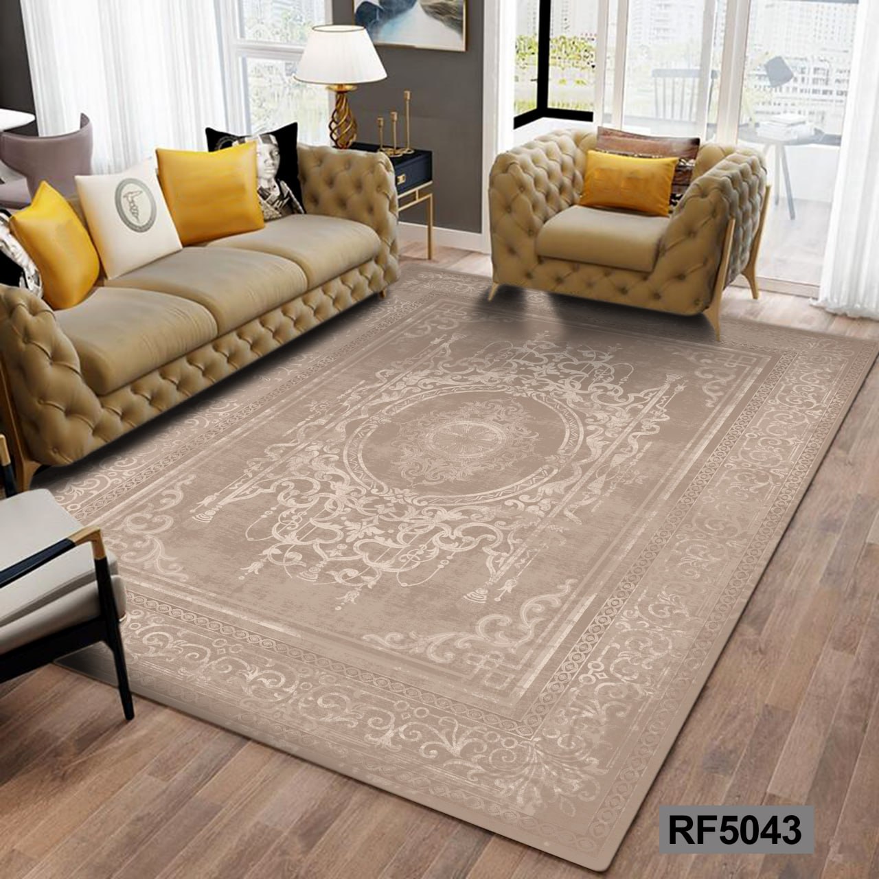روفرشی طرح سنتی کرم