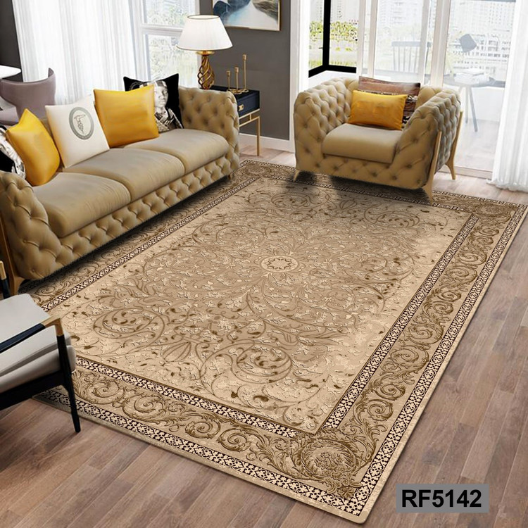 روفرشی طرح سنتی قهوه ای