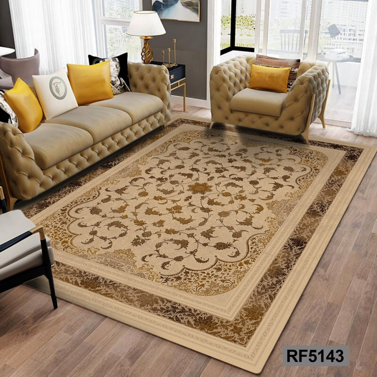روفرشی طرح سنتی قهوه ای