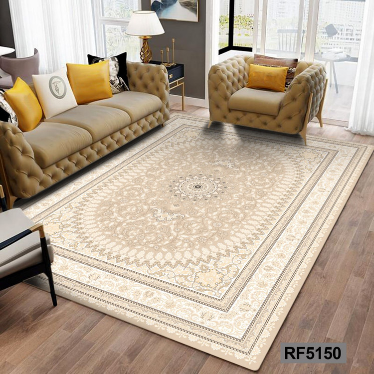 روفرشی طرح سنتی کرم و سفید