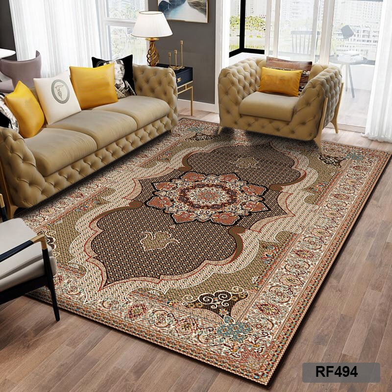 روفرشی طرح سنتی قهوه ای