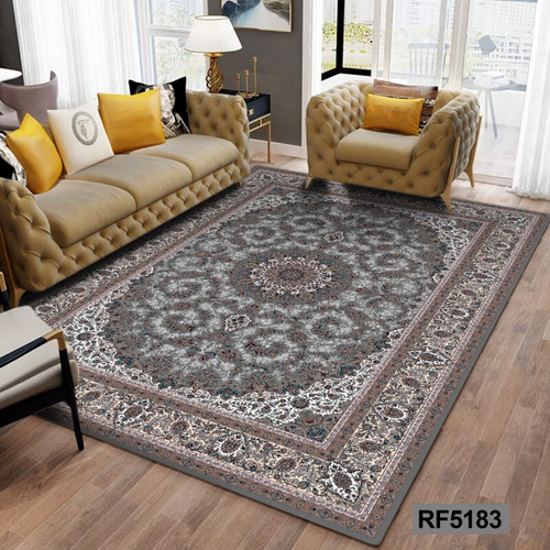 روفرشی طرح سنتی طوسی و سفید