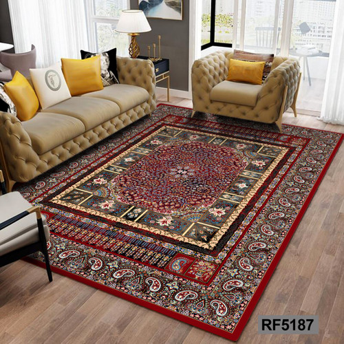 روفرشی طرح سنتی قرمز