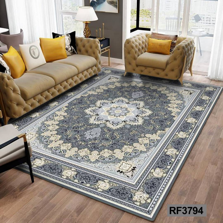 روفرشی طرح سنتی طوسی و طلایی