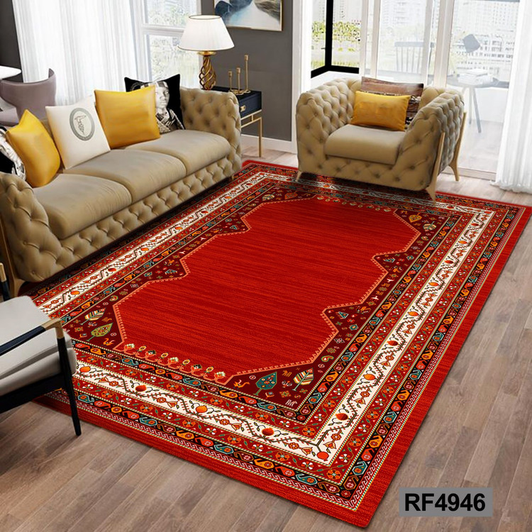 فرشینه طرح سنتی قرمز