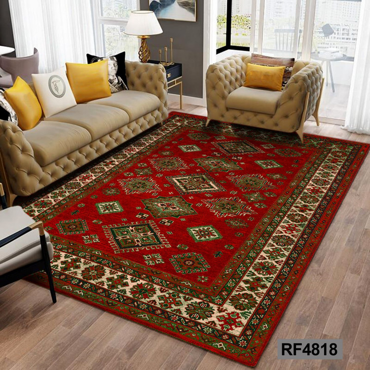 فرشینه طرح سنتی قرمز