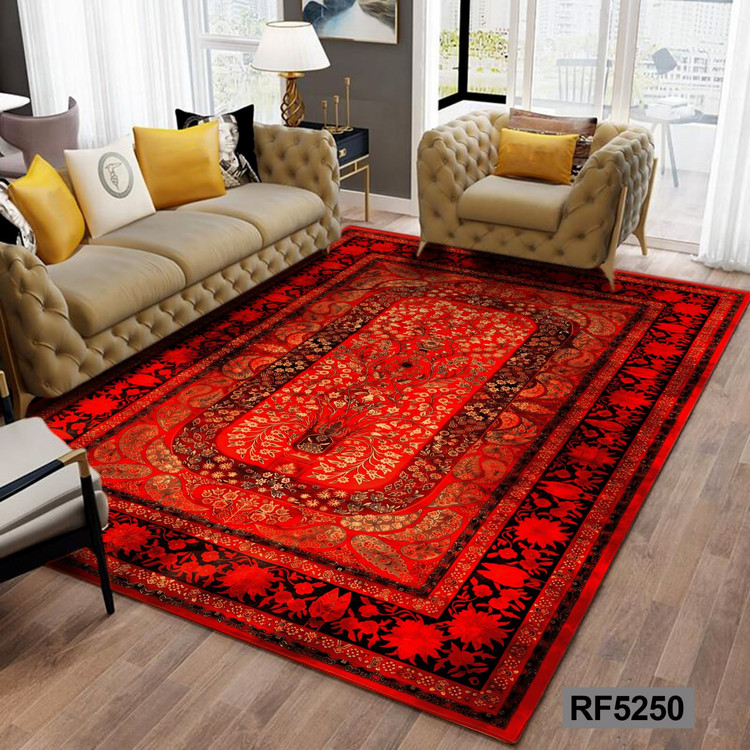 روفرشی طرح سنتی قرمز کد RF5250