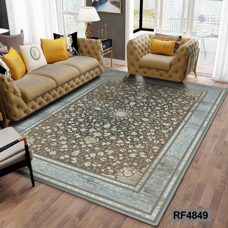 فرشینه طرح سنتی طوسی کد RF4849