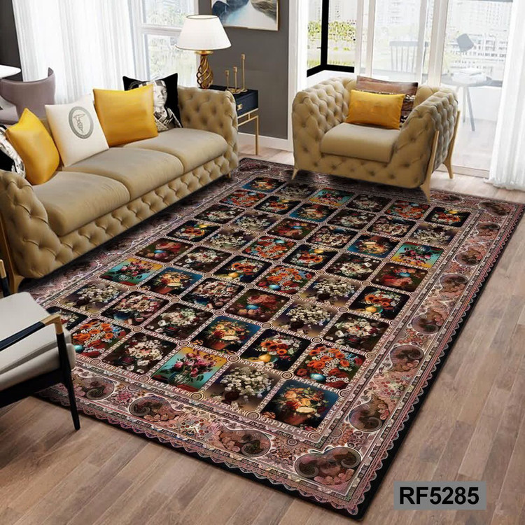 فرشینه طرح سنتی کد RF5285