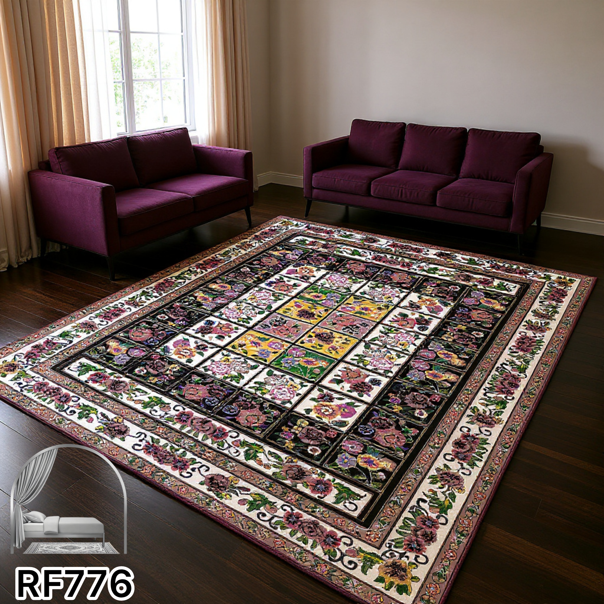 روفرشی طرح سنتی کد RF776