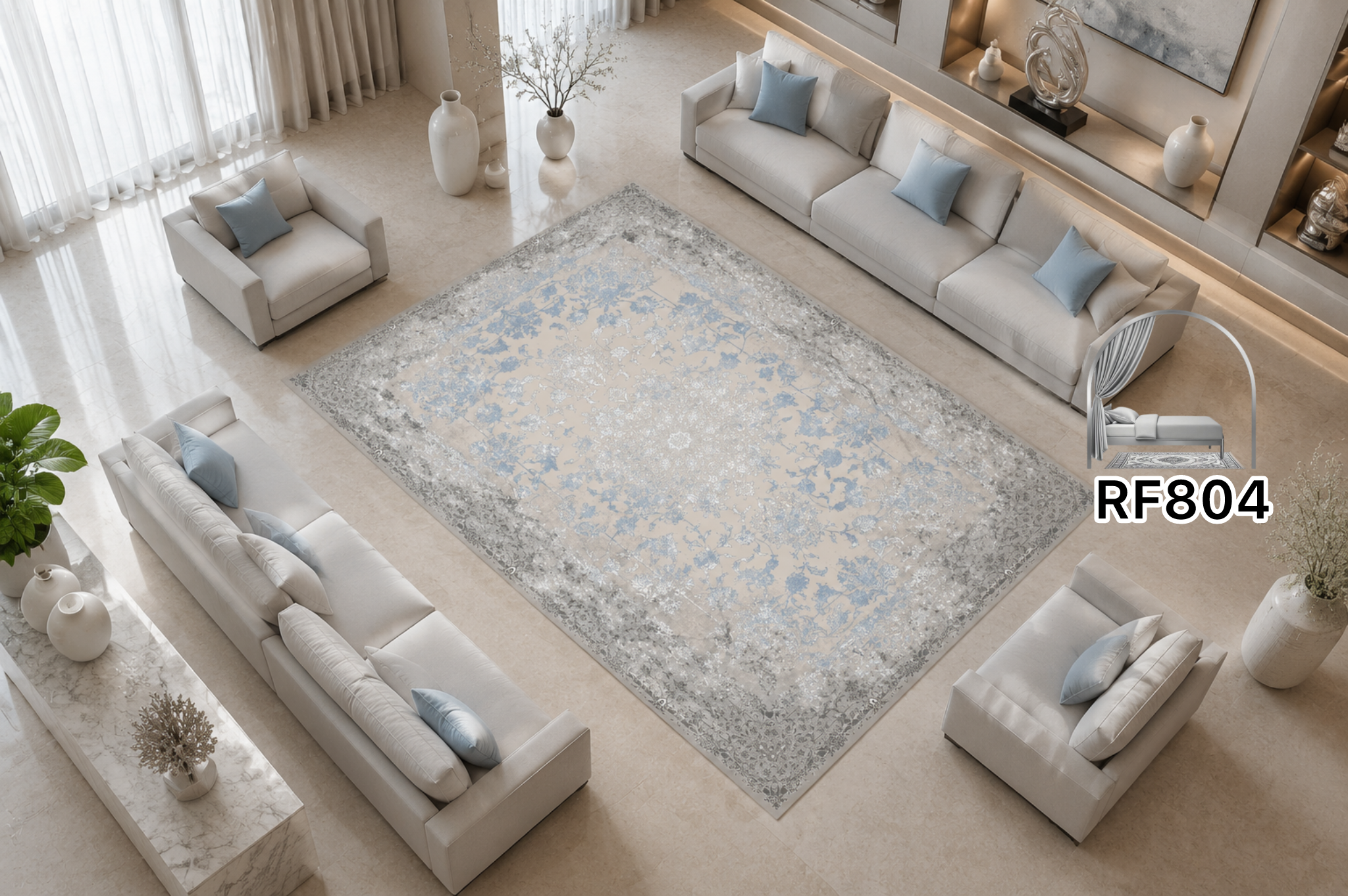 روفرشی طرح سنتی کد RF804