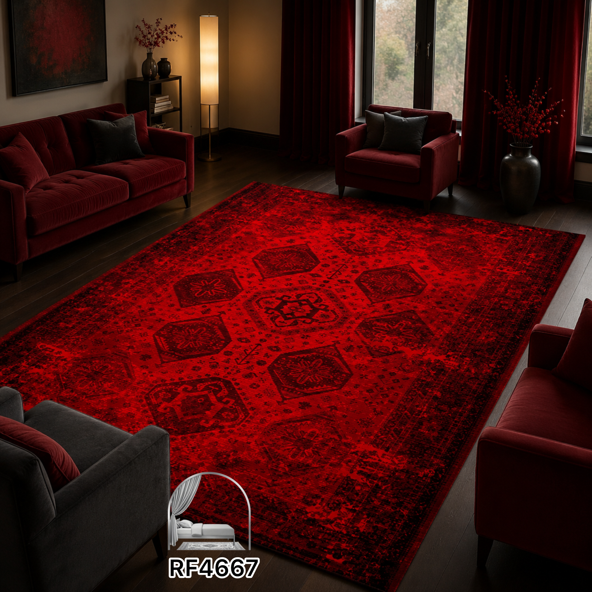 روفرشی طرح سنتی کد RF4667