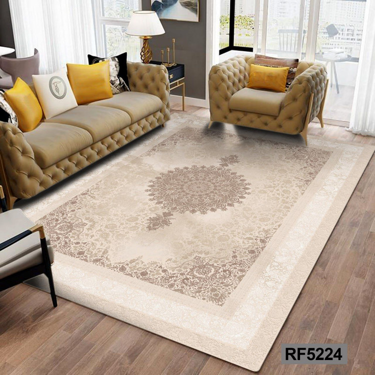 روفرشی مخمل کشدار فرش | طرح مدرن 6 متری کد RF5224