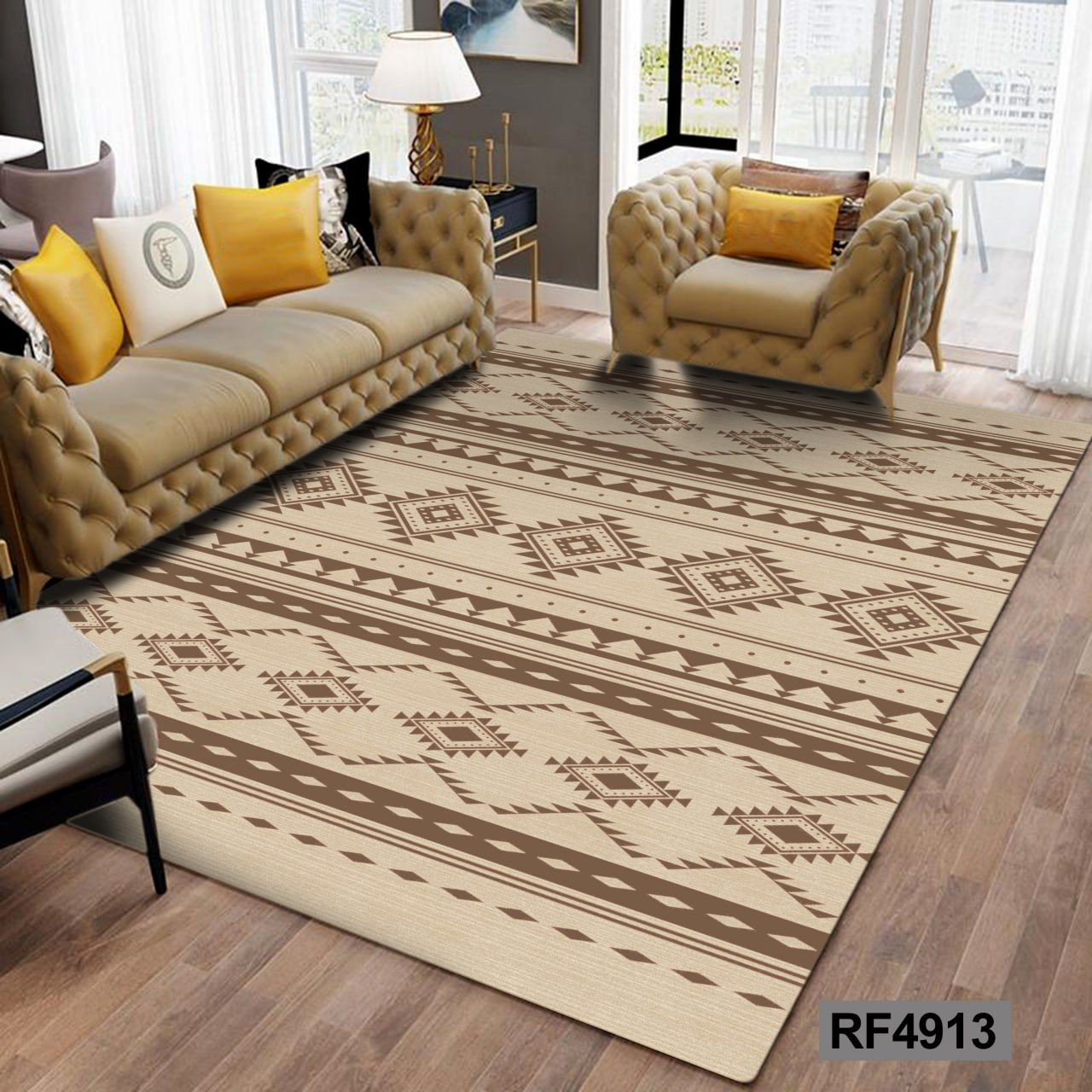 کاور فرش طرح سنتی ۱۲ متری با ارسال فوری کد RF4913