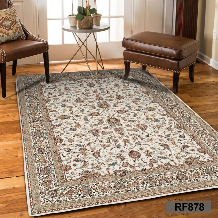 روفرشی مخمل کشدار فرش | طرح سنتی 6 متری کد RF878