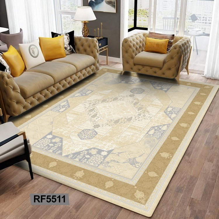فرشینه مخمل ابریشم | طرح سنتی کد RF5511