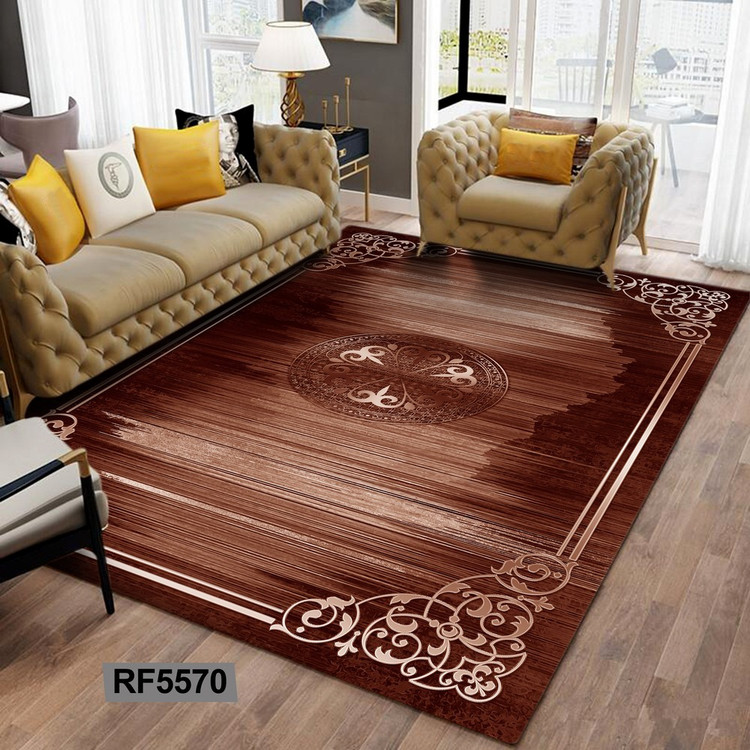 فرشینه مخمل ابریشم | طرح سنتی کد RF5570