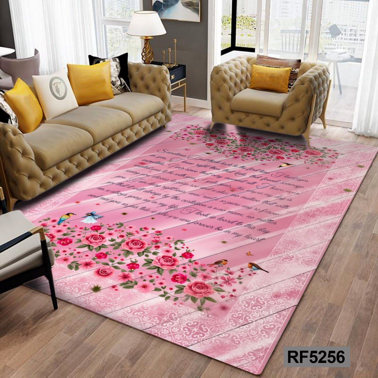 فرشینه طرح سنتی  کد RF5256