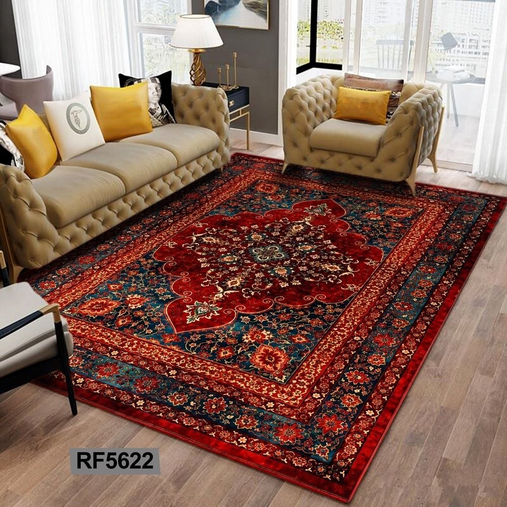 روفرشی مخمل کشدار | طرح سنتی کد RF5622