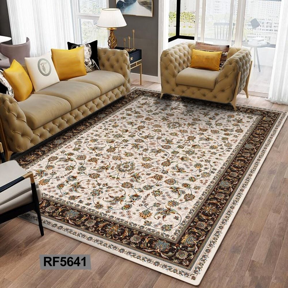فرشینه مخمل ابریشم | طرح سنتی  کد RF56۴۱