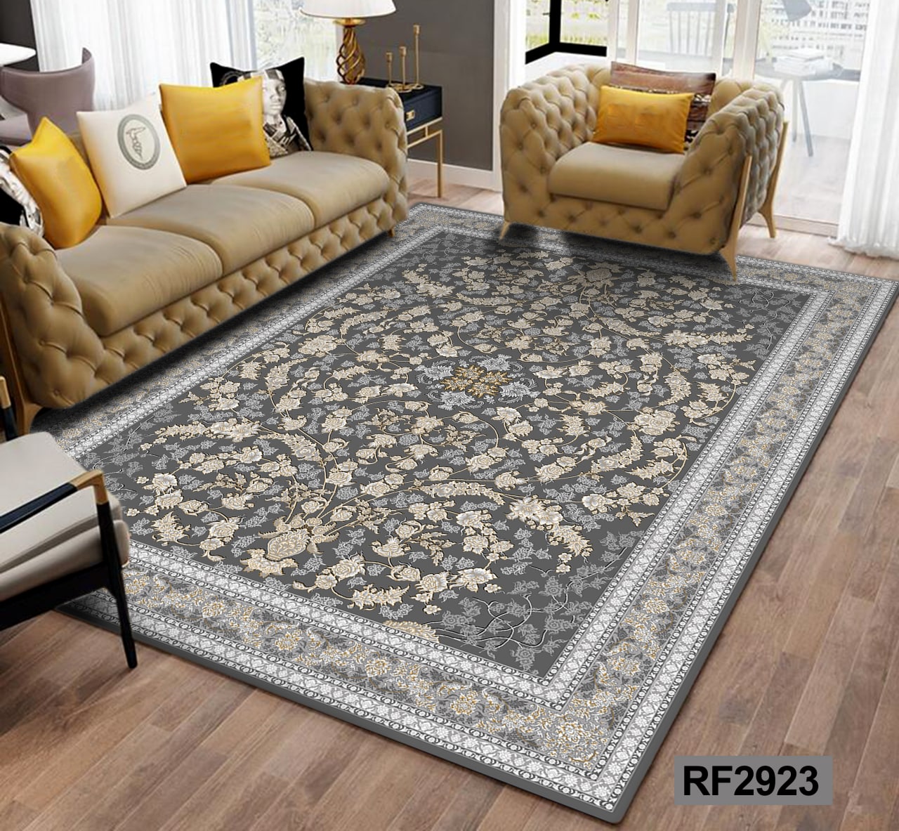 روفرشی مخمل کشدار | طرح سنتی کد RF2923
