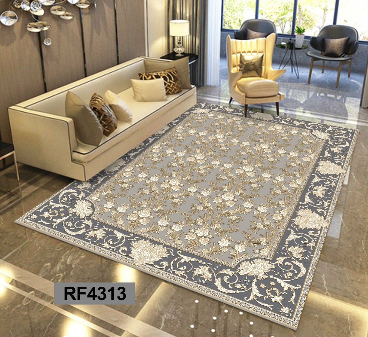 روفرشی مخمل کشدار | طرح سنتی کد RF4313