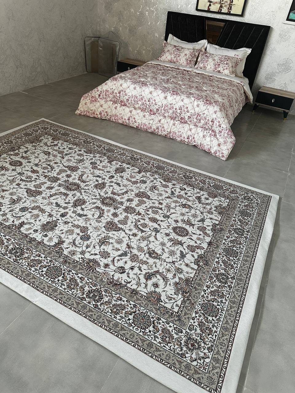 روفرشی مخمل کشدار | طرح سنتی کد RF878