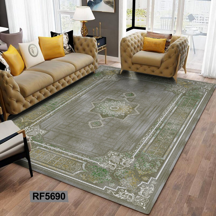روفرشی مخمل کشدار | طرح سنتی کد RF5690