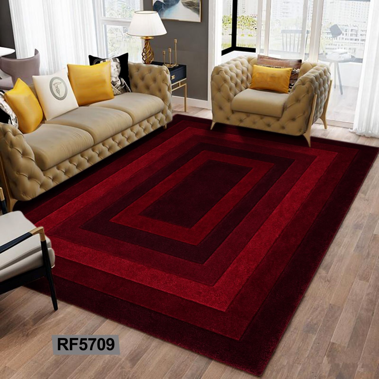 روفرشی مخمل کشدار | طرح مدرن کد RF570۹